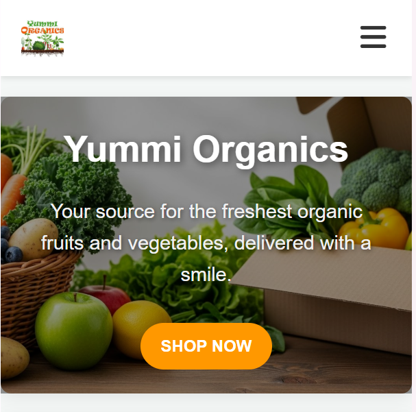 YummiOrganics – Food & Health website built by SiteHub